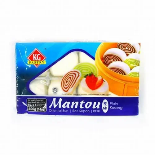 KG Pastry Mantou Plain - 400g