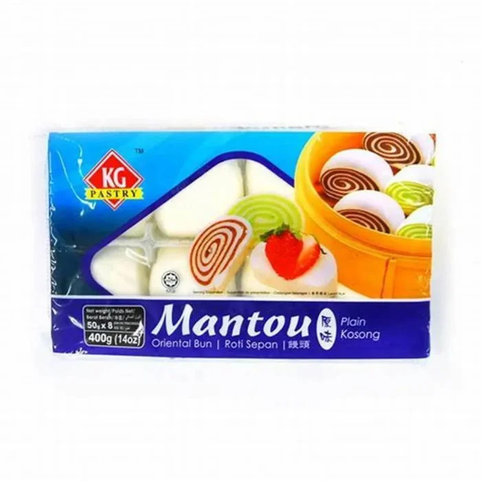 KG Pastry Mantou Plain - 400g
